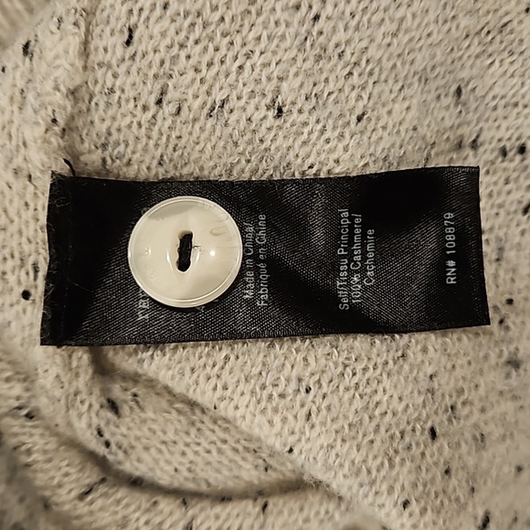 💕RAG & BONE💕 Tamara Cashmere Cardigan ~ Light Grey Medium - Picture 16 of 16